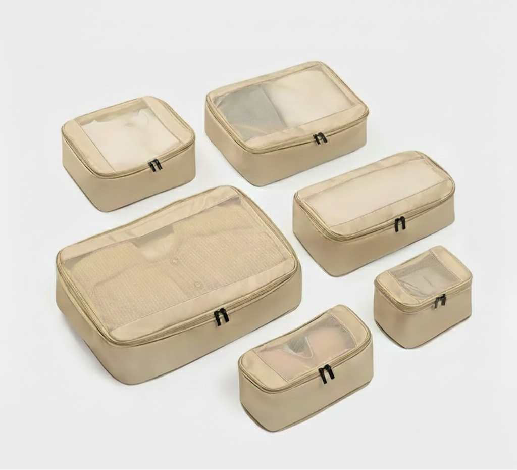 Compressible Packing Cubes (6 Pieces)