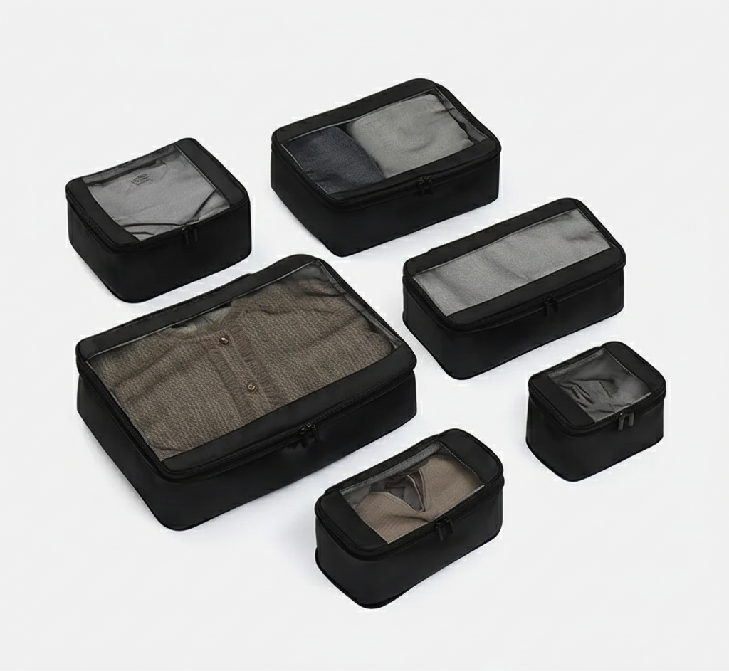 Compressible Packing Cubes (6 Pieces)