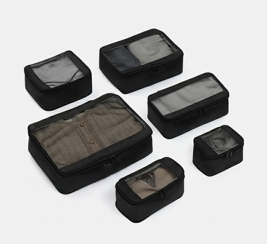 Compressible Packing Cubes (6 Pieces)