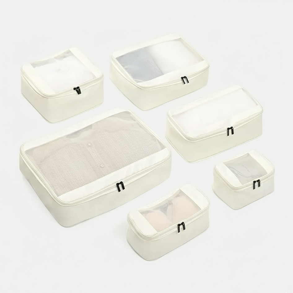 Compressible Packing Cubes (6 Pieces)